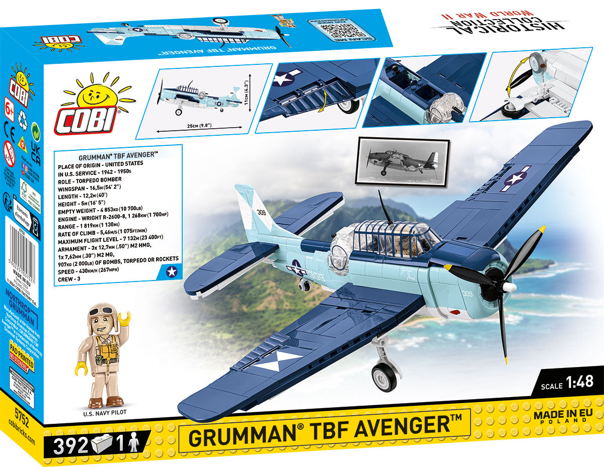 Cobi 5752 Grunman TBF Avenger