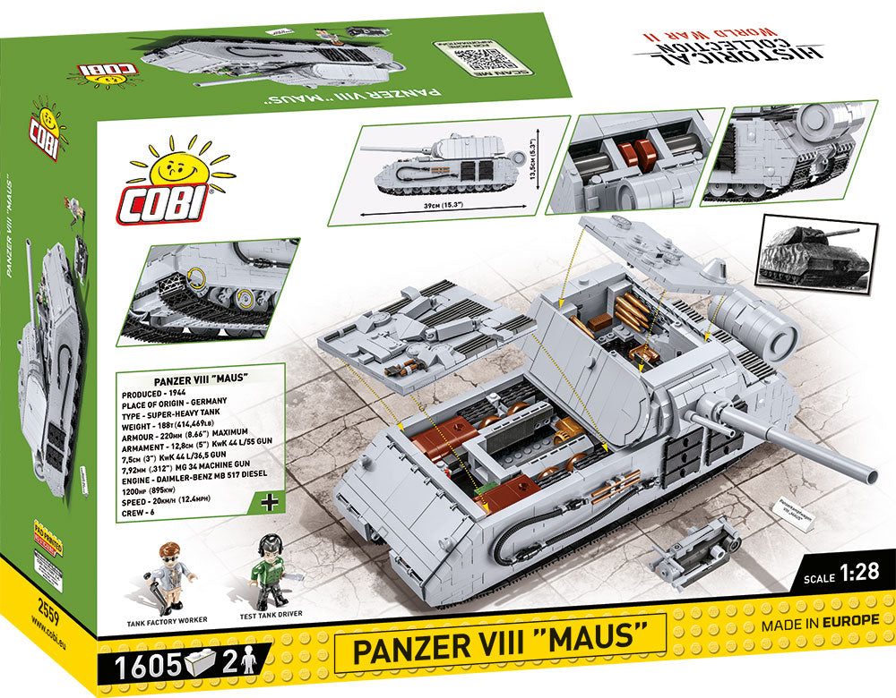 Cobi 2559 Panzer VIII "Mouse"(B-STOCK)