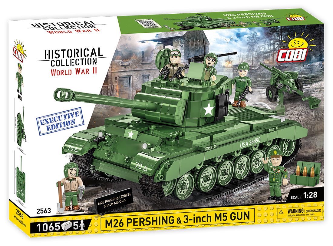 Cobi 2563 M26 Pershing & 3-inch M5 Gun