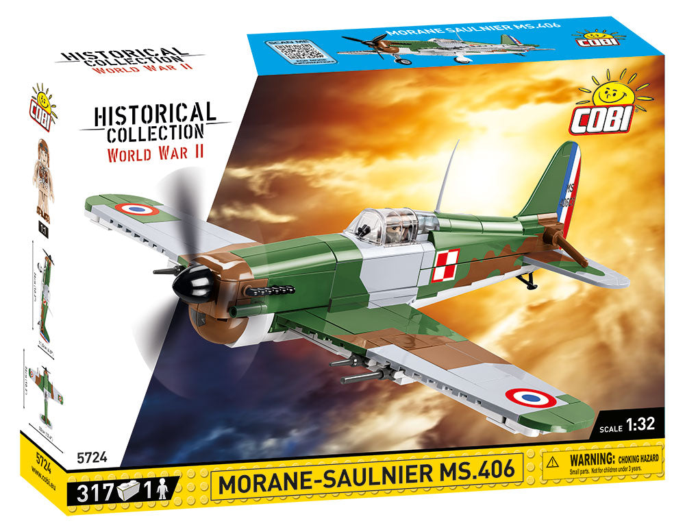 Cobi 5724 Morane Saulnier MS.406