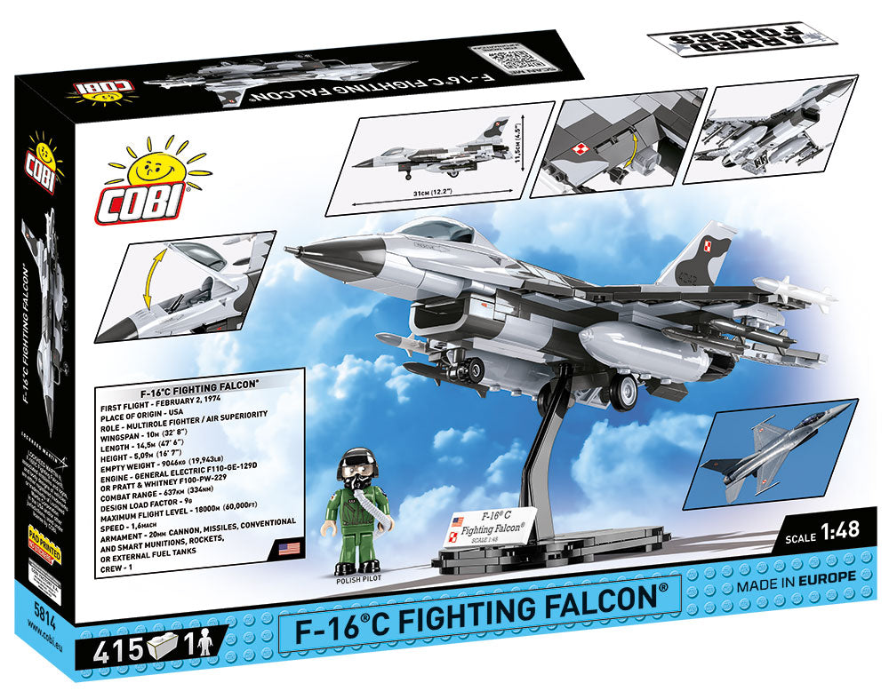 Cobi 5814 F-16C Fighting Falcon PL(B-WARE)