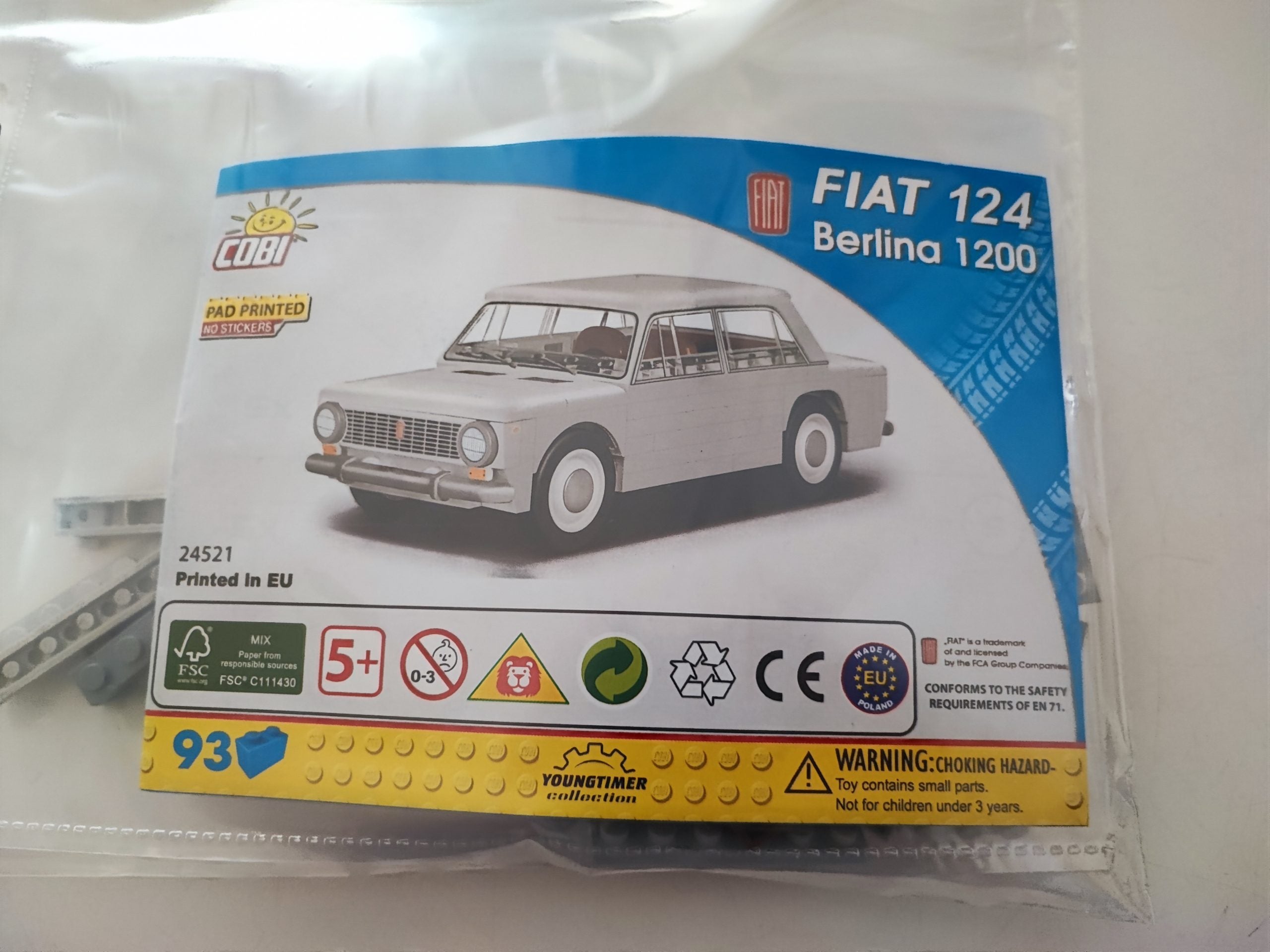 Cobi 24521 Fiat 124 berlina 1200 gebraucht